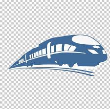 Train Rail Transport Logo Track High Speed Rail Png Blue Brand Cartoon Computer Wallpaper Electric Blue Rail Transport High Speed Rail Logo