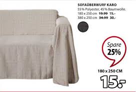 | dänisches bettenlager gutscheine & rabatte. Sofauberwurf Karo Angebot Bei Danisches Bettenlager