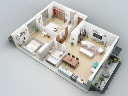 Nice Model Simple Yet House Floor Plans Small House Floor Plans Apartment Layout