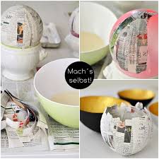 Nachmachtipp Pappmache Schalen Pappmache Pappmache Rezept Pappmache Basteln