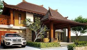Tren baru rumah joglo modern tampak depan photo rumah. Desain Rumah Dengan Teras Joglo Modern Situs Properti Indonesia