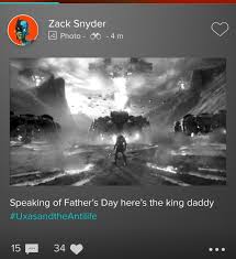 We may never see the zack snyder cut of justice league , but thanks to social media, the director following a post over thanksgiving, snyder released an ominous image of darkseid with a caption. Justice League Zack Snyder Reveals First Look At Young Darkseid