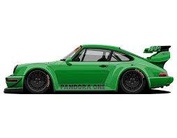 Oleg Markaryan On Behance Vintage Porsche Automotive Artwork Vw Art