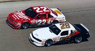 22 saturday for sunday nightâ€™s advocare 500 at atlanta. Bobby Allison Driving The Number 22 And Davey Allison Driving The Number 28 At Daytona Nascar Race Cars Nascar Racing Nascar Photos