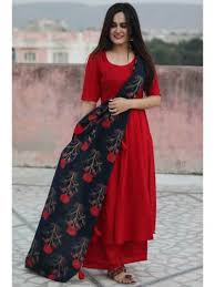 Red Color Designer Bollywood New Fashion Plazzo Salwar Suit Fashion Bollywood Dress Stylish Dresses