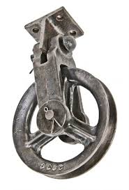 Maybe you would like to learn more about one of these? Early 20th Century Antique American Industrial Unusual Oversized Tilting Cast Iron Factory Machine Shop Spoked Pulley With Pivoting Brackett