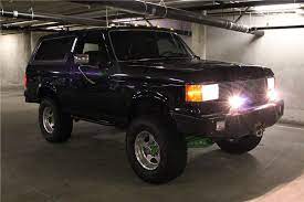 1989 Ford Bronco Lot 121 Barrett Jackson Auction Company Ford Bronco 1989 Ford Bronco Ford Bronco Custom