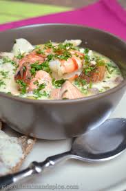 Around The World Ireland Seafood Chowder Recipe Seafood Chowder Lamb Recipes Irish Recipes
