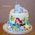 Little Mermaid Doll Cake