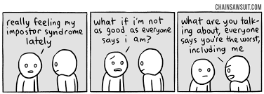 You Re Not An Impostor If No One Believes You Workplace Humor Feelings Work Cartoons