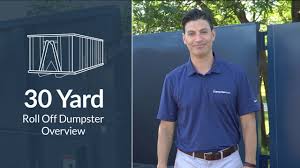 This means that a 30 yard dumpster can hold 30 cubic yards of waste in volume. 30 Yard Dumpster Size Cost Weight Capacity Dumpsters Com