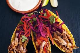 While the oil is heating, take 1/2 of the fish pieces and place them into the batter. Pulled Pork And Pickled Slaw Tacos Recipe