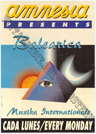 Amnesia Present Balearica Vintage Club Poster In 2020 Club Poster Ibiza Clubs Ibiza