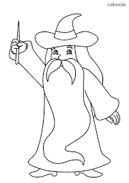 Wizards coloring pages and printable activities are suitable for toddlers, preschool and kindergarten. Wizard Coloring Pages Free Printable Wizard Coloring Sheets