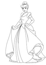 Cinderella Princess Coloring Pages For Kids Printable Free Cinderella Coloring Pages Disney Princess Coloring Pages Princess Coloring Pages
