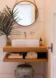 Floating Vanity Cabinetry Raw Unfinished Etsy In 2021 Floating Bathroom Vanities Floating Vanity Vanity Shelves