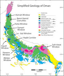 Geology Of Oman Geology Geophysics University Of Adelaide