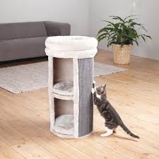 Geneva 2 Story Cat Tower Scratching Post In 2020 Pet Furniture Cat Towers Cat Tower