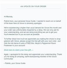Sorry for the delayed response. How To Respond To Customers After A Late Delivery Lateshipment Com Blog