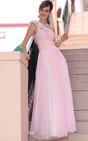 Stock Available Pink One Shoulder 2012 Cheap Wedding Dresses 30613 You Can Buy From Our Ioffer Web Evening Dresses Elegant Evening Gowns Pink Prom Dresses