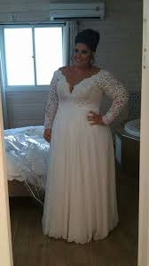 50 V Neck Bridal Dresses For Plus Size Ideas 11 Style Female Wedding Dress Long Sleeve Wedding Dresses Plus Size Plus Size Wedding Gowns