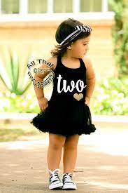 Black And White Glitter Two 2nd Birthday Tutu Dresses For 2 Year Old Toddler Girls Birthday Tutu Dress Birthday Dresses Girl 2nd Birthday