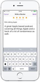 So, you've recorded your first episode and. How To Leave A Podcast Review Using Your Iphone Esssentialapple Com