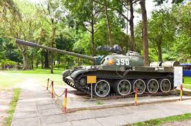 The 1975 spring offensive (vietnamese: Type 59 Chinese Tank On The Yard Of Reunification Palace Ho Chi Minh City Vietnam The