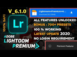 Adobe photoshop lightroom premium is a powerful photo editor & camera app. Lightroom Premium Mod V 6 1 0 Apk Download Free Lightroom Premium Apk Free Updated V6 1 0 Mod Full 2019 Eureka Music Videos