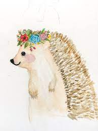 He tends to get away from the physical love to comfortable or unconformable imaginary place, happily lead by the creative drive. This Cute Little One Took Some Time But It S Worth It Watercolors Cute Ideas Flowers Easy Simple Easy Flower Drawings Kids Canvas Art Coloring Drawings