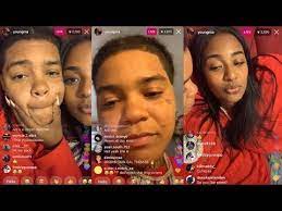 Ever since their rumored relationship first made headlines last. Hilarious Young M A Her Girlfriend Mya Instagram Live Youtube