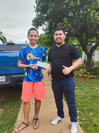 Giving is the greatest act of grace." Thank you so much nak Marc Coronado....Brigada  Eskwela financial aid. Thank you😊😊😊