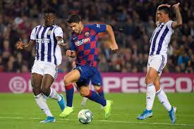 Barcelona will restart la liga competition monday by hosting real valladolid, and if it earns a win, the club would move to within one point of first place. 90plus Dranbleiben Barca Zu Gast Bei Real Valladolid 90plus