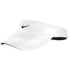 Women S Nike White Feather Light Visor White Nikes Nike Women Feather Light