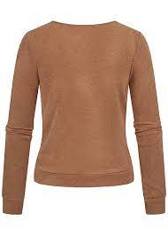 Discover shirts for women at asos. Styleboom Fashion Women V Neck Soft Touch Sweater Camel Brown