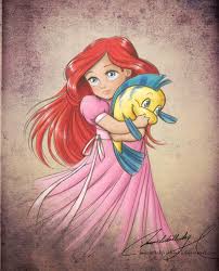 Baby Ariel Personagens De Walt Disney Fa Art 25770272 Fanpop
