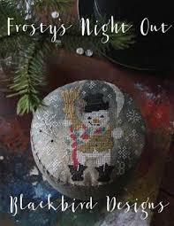 Thistle house sewing box © blackbird designs. Blackbird Designs Frosty S Night Out The Patchwork Rabbit