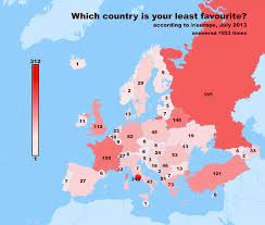 Poll Reveals Europe S Drunkest Hottest And Silliest Sounding Countries Bored Panda