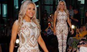 American star brynne edelsten is the most outstanding model in entertainment history, and that success has made the superstar a wealthy model. Brynne Edelsten Shocks In An Anatomically Correct Jumpsuit Daily Mail Online