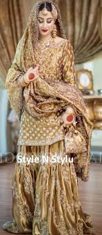 29.07.2019 · pakistani eid dresses 2019 pakistani brands eid clothes latest collection gul ahmed. Latest Pakistani Indian Gharara Wedding Dress Designs 2020 Style N Stylu Style N Stylu