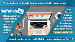 Loker di malangbong tanpa ijazah. Tanpa Ijazah Saifullah Id
