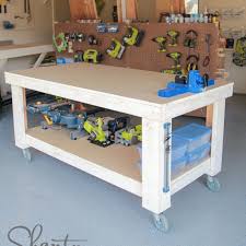 Garage work bench ideas | best work benches design gallery. 13 Free Workbench Plans And Diy Designs