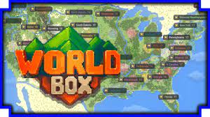 Enternal night ii on earth map in map templates. World Box Usa Battle Royale 24 Hour Timelapse Youtube
