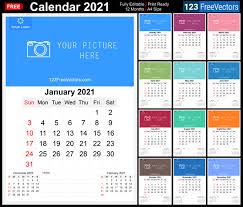 Choose any template from here which you like the most. Free Editable January 2021 Calendar Template