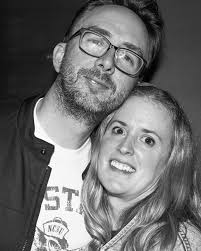 Comedian Sarah Tollemache...