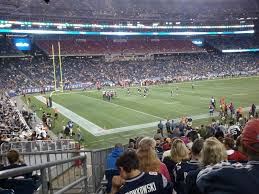 new england patriots seating guide gillette stadium