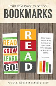Pin Di Printable Bookmarks