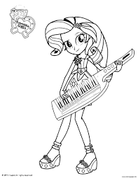 My little pony equestria girls applejack printables. My Little Pony Equestria Coloring Pages Printable