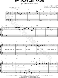 My Heart Will Go On From Titanic Sheet Music Easy Piano In D Minor Download Print Easy Piano Sheet Music Cello Sheet Music