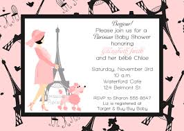 Paris Baby Shower Invitations Dolanpedia